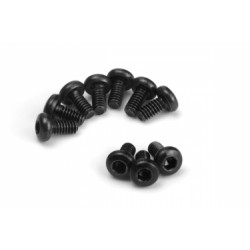 Imbusové šroubky s kulatou hlavou M2x4mm (10 ks)