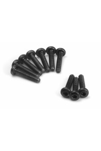 Imbusové šroubky s kulatou hlavou M2x10mm (10 ks)