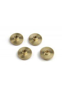 7mm mosazné šestihranné unašeče +4 mm (4 ks)