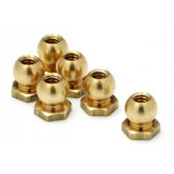 BALL NUT M2x3.8x4.5mm (6pcs)