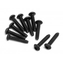 AKCE - 94361 - TP. BUTTON HEAD SCREW M3x14mm (10pcs)