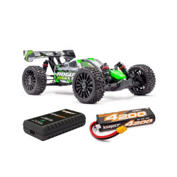 Rogue 1/8 Buggy 2.0 3S BRUSHLESS RTR 4wd - zelená + akumulátor a nabíječ