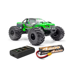 ROGUE TERRA SPORT RTR Brushless Monster Truck 1/10 4WD, zelená + akumulátor a nabíječ ROGUE TERRA SPORT RTR Brushless Monster Truck 1/10 4WD, zelená + akumulátor a nabíječ