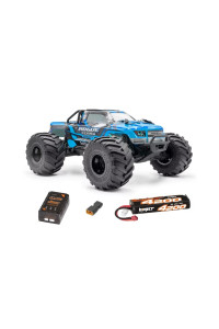 ROGUE TERRA SPORT RTR 1/10 Brushless Monster Truck 4WD (15kg servo), modrá + aku a nabíječ
