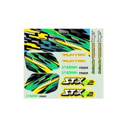 STX G2 samolepky zelené