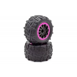 Kola kompletní fialová (2 ks)