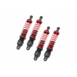 Set tlumičů SBX buggy, 4 ks, červená