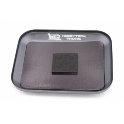 Hliníková magnetická miska šedá (105 x 85 mm)