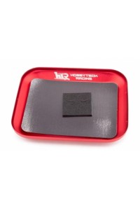 Hliníková magnetická miska červená (105 x 85 mm)