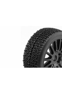 ROCKET 1/8 nalepené BUGGY gumy na černých papr. discích