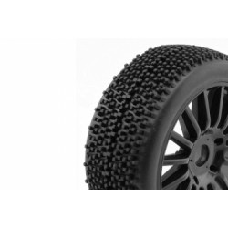 ROCKET 1/8 nalepené BUGGY gumy na černých papr. discích