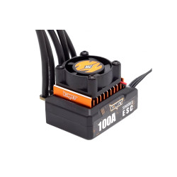 1/10 Konect Elite senzorový 100A 2S závodní regulátor s programovací kartou 1/10 Konect Elite senzorový 100A 2S závodní regulátor s programovací kartou