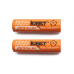 Li-ion akumulátory 18650 2600mAh (2 ks) s úložným pouzdrem Li-ion akumulátory 18650 2600mAh (2 ks) s úložným pouzdrem