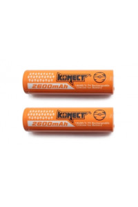 Li-ion akumulátory 18650 2600mAh (2 ks) s úložným pouzdrem