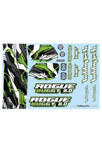 Rogue Buggy 2.0 Samolepky zelené