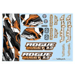 Rogue Buggy 2.0 Samolepky oranžové