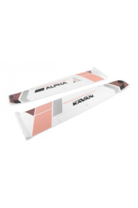 Alpha 1500 V2 křídla - červená