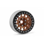 1.9'' Hliníkové beadlock disky pro 1/10 crawler/expedice bronzové - 2 ks