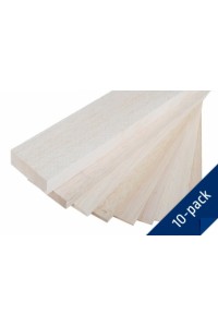 100x10cm Balsa 0,8 mm standard (balení 10 ks)