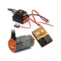 COMBO BRUSHLESS 100Amp WP s 4P 4274SL 2200Kv motorem + programovací karta