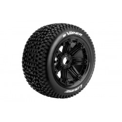 B-VIPER SPORT 1/5 Baja zadní 24mm hex, černé disky, 2 ks