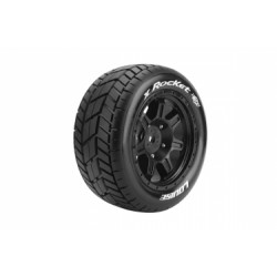 X-ROCKET SPORT 1/5 24mm hex Black Rims