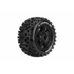 X-UPHILL SPORT 1/5 24mm hex Black Rims