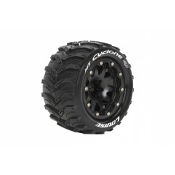 MT-CYCLONE SOFT 1/10 1/2 offset 12mm hex Black Bead-Lock Rim