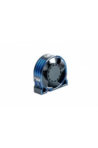 WorksTeam hliníkový větráček V2 30x30x10mm pro E-motory - 3,7-8,4V, konektor pro přijímač