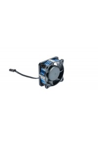 LRP WorksTeam Hliníkový SuperHighRev. ventilátor 40x40x15mm 1-2S s přijímačovým konektorem