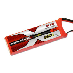 ManiaX LiFe 9.9V 3800mAh 25C