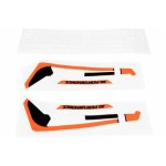 M7 sada nálepek - oranžová