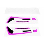 M7 sada nálepek - růžová