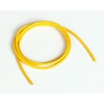 Silikonový kabel 2,0qmm, 14AWG, 1metr, žlutý