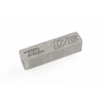 Wolframové závaží 17g, 25x6x6 mm