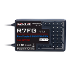 RADIOLINK Přijímač R7FG 7kanálový s kabelem pro měření napětí