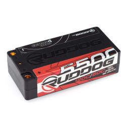 RUDDOG Racing Hi-Volt 5500mAh 120C/60C 7.6V Short Stick Pack RUDDOG Racing Hi-Volt 5500mAh 120C/60C 7.6V Short Stick Pack