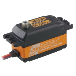 SB-2263MG+ BRUSHLESS Digitální servo - LOW PROFILE (10kg-0,075s/60°)