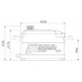 SV-0258MG HiVolt Digitální servo LOW PROFILE (8 kg-0,11s/60°)