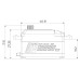 SV-1259MG HiVOLT digitální servo - LOW PROFILE (22kg-0,075s/60°)