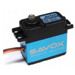 SW-2210SG+ BRUSHLESS BLACK WATERPROOF HiVOLT Digitální servo (45kg-0,10s/60°)