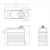 T65 HiVOLT BRUSHLESS Digital servo (55 kg-0,065s/60°)