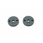 Přesné plastové pístky 1/10 BBS tlumičů (1.6x2 díry, ploché) (13mm) (2 ks)