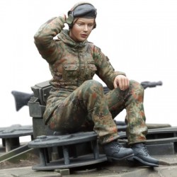 1/16 stavebnice figurky Bundeswehr střelkyně