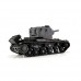 TORRO tank PRO 1/16 RC KV-2 754 (r) šedý - Infra IR