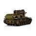 TOR11509-CA, TORRO tank PRO 1/16 RC KV-2 754 (r) vícebarevná kamufláž - Infra IR - kouř z hlavně