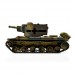 TOR11509-CA, TORRO tank PRO 1/16 RC KV-2 754 (r) vícebarevná kamufláž - Infra IR - kouř z hlavně