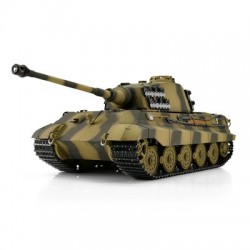 TORRO tank PRO 1/16 RC Königstiger vícebarevná kamufláž - BB Airsoft - Kouř