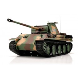 TORRO tank 1/16 RC Panther verze G flekatá kamufláž - BB Airsoft+IR