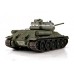 1/16 RC T-34/85 Tank IR - barva - zelená